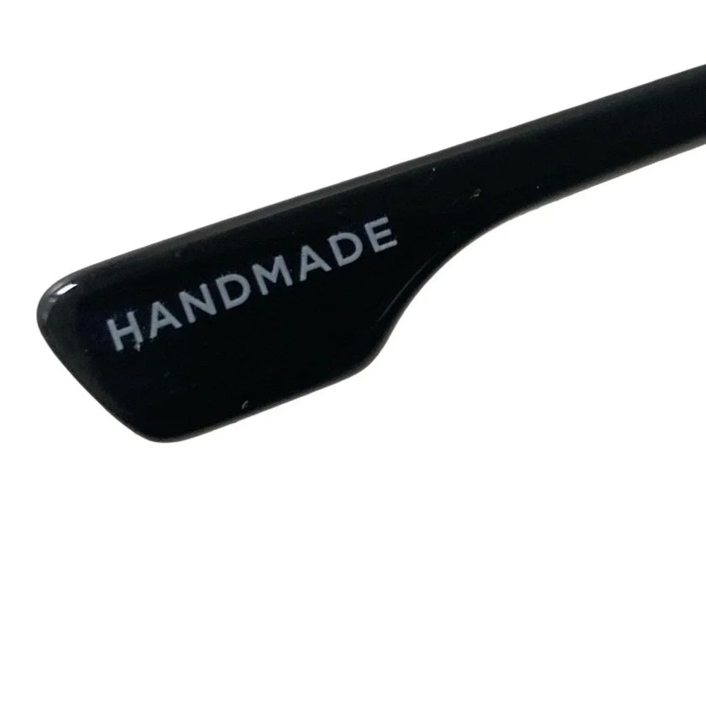 Le Specs‎ Luxe Nitro Black Winged Cat Eye Sunglasses Handmade
